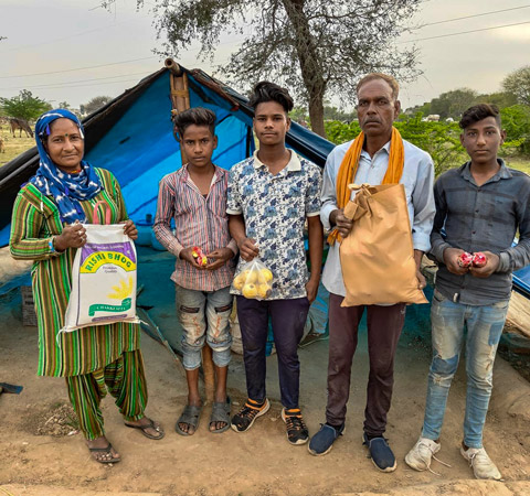 feed a family of 5 for a month