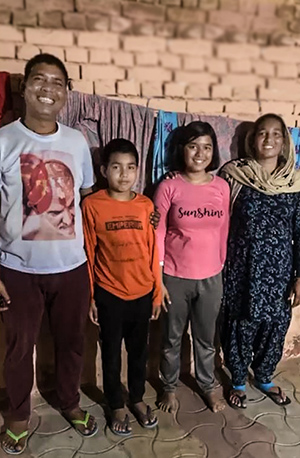 The Kumar family